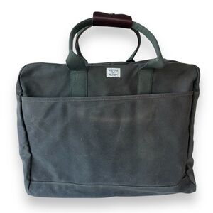 BILLYKIRK Waxed Canvas Carryall Bag
